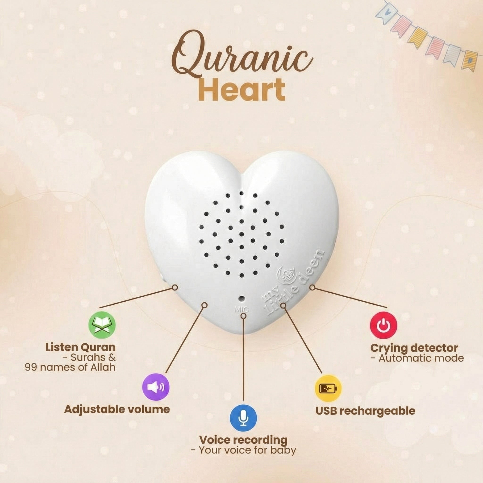 Little Deen — Quranic Plush Comforter