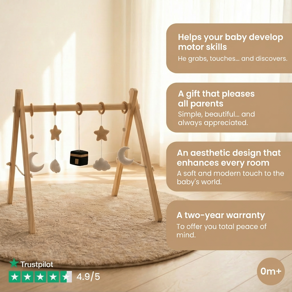 Customer reviews for the wooden play arch