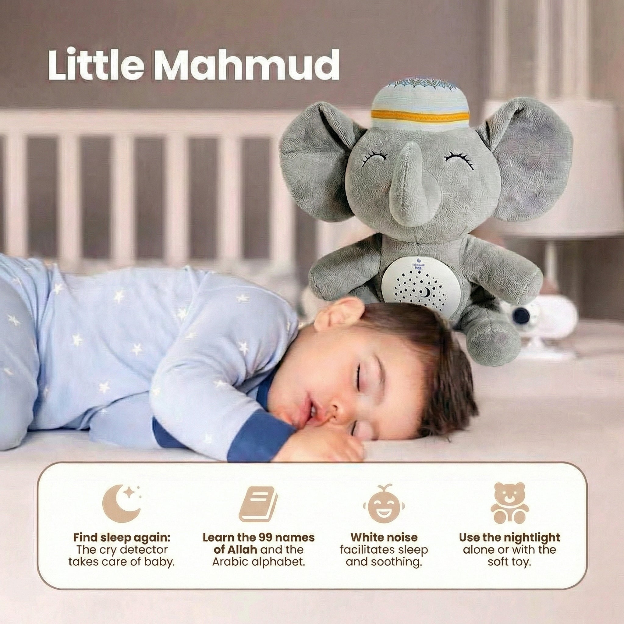 Little Mahmud — Islamic Night Light Plush