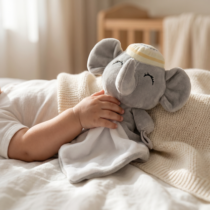 Quranic plush comforter elephant
