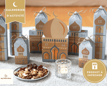 Magnifique calendrier d'activité à construire - My Little Deen