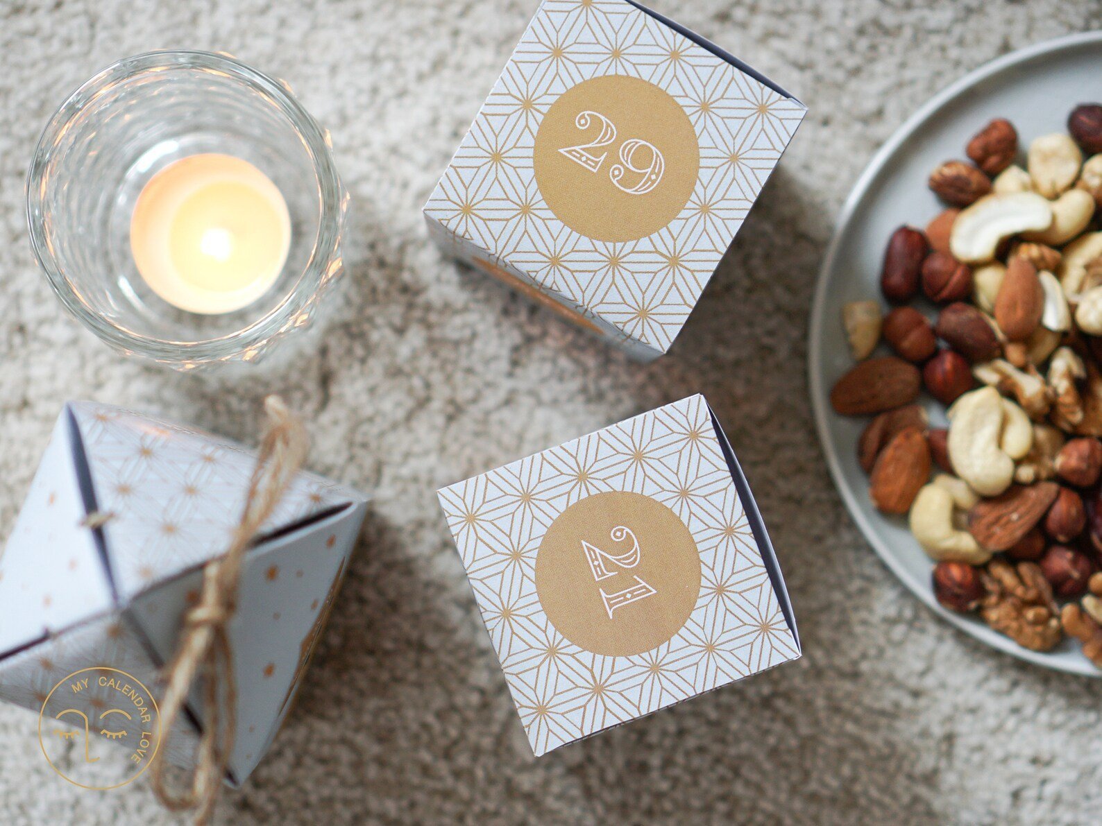 Magnifique calendrier d'activité à construire - My Little Deen