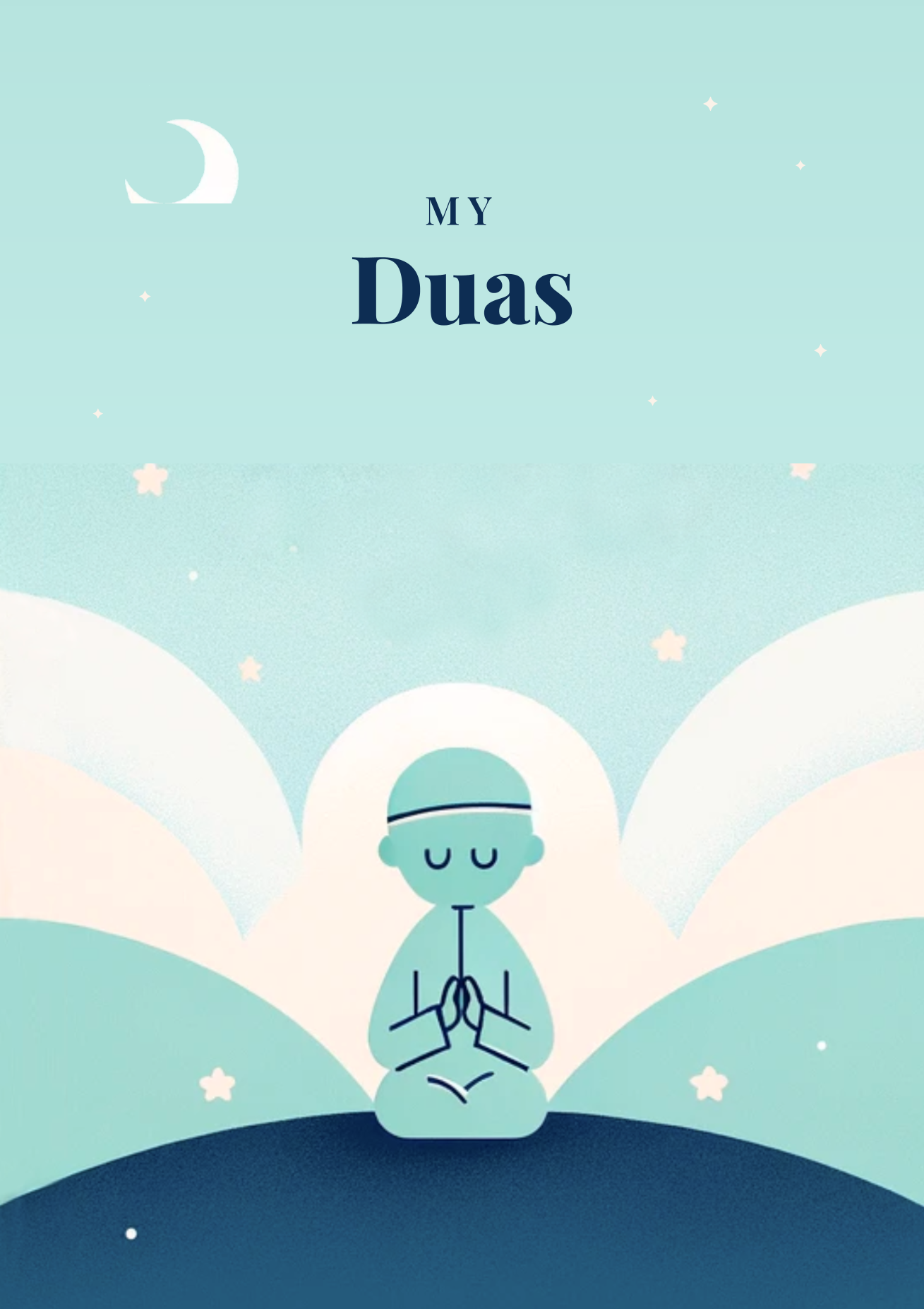 22 Dua Cards - Printable
